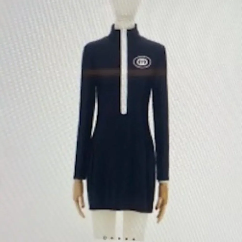 Gucci Logo Zip Dress in Black - New with Tags - Picture 2 of 4